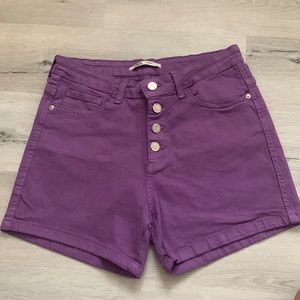 purple zara jeans NWOT